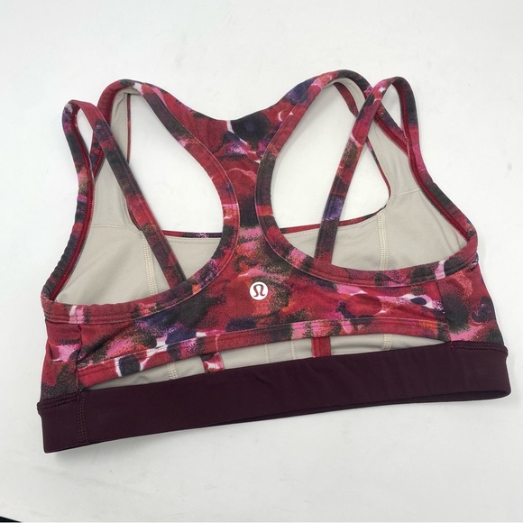 Lululemon Splendour Bra in Poppy Petals Berry Rumble - Picture 3 of 6